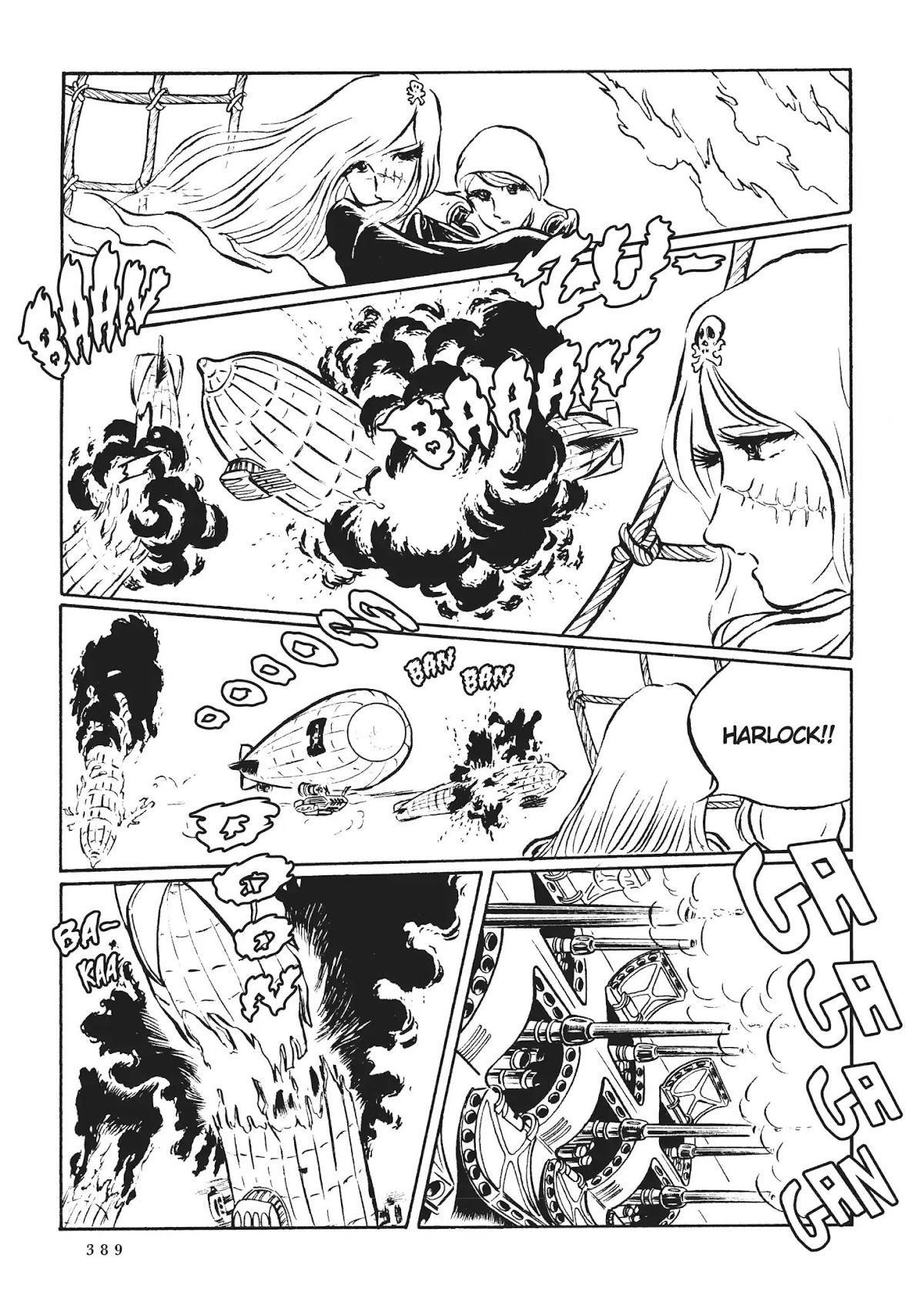 Uchuu Kaizoku Captain Harlock Chapter 55.5 page 36 - Vol.3 Bonus Chapter [END]