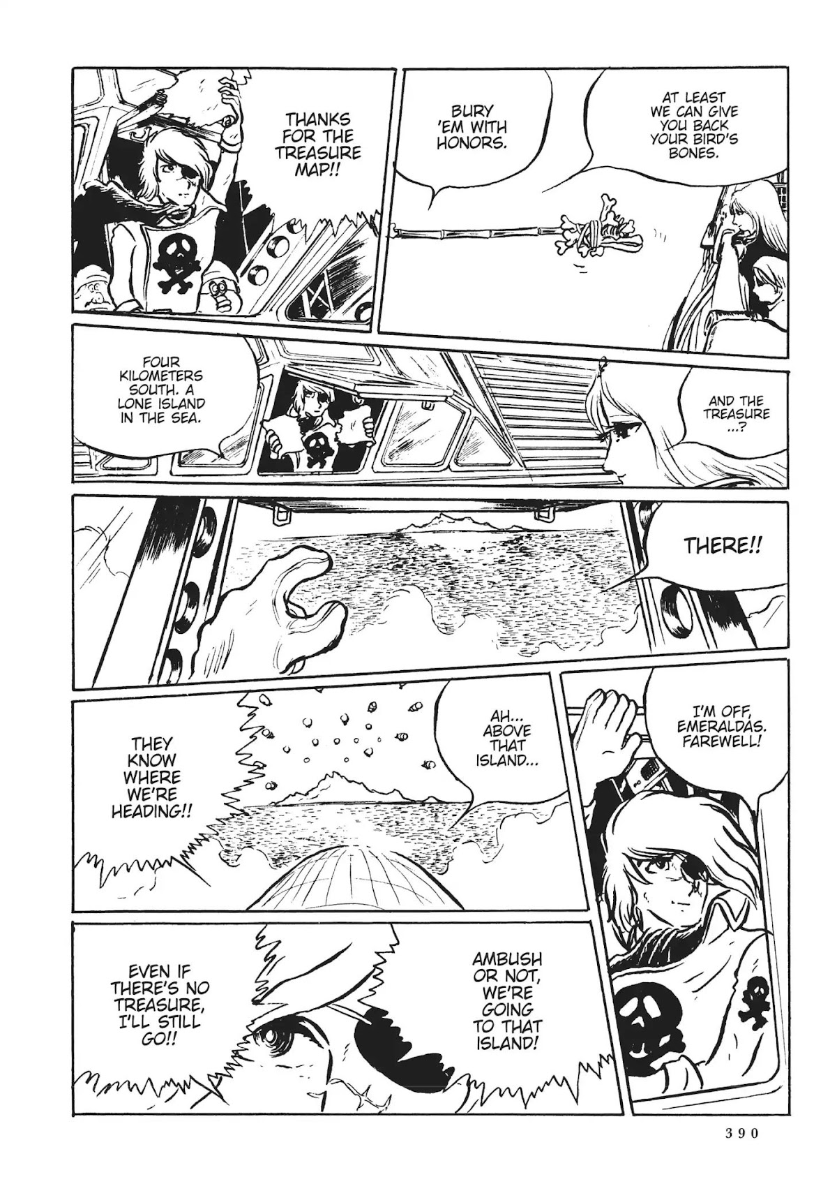 Uchuu Kaizoku Captain Harlock Chapter 55.5 page 37 - Vol.3 Bonus Chapter [END]