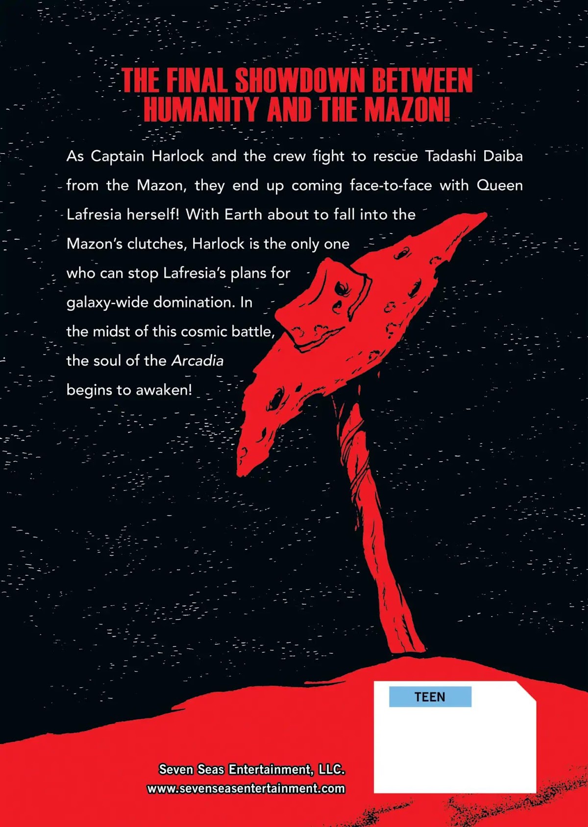 Uchuu Kaizoku Captain Harlock Chapter 55.5 page 46 - Vol.3 Bonus Chapter [END]
