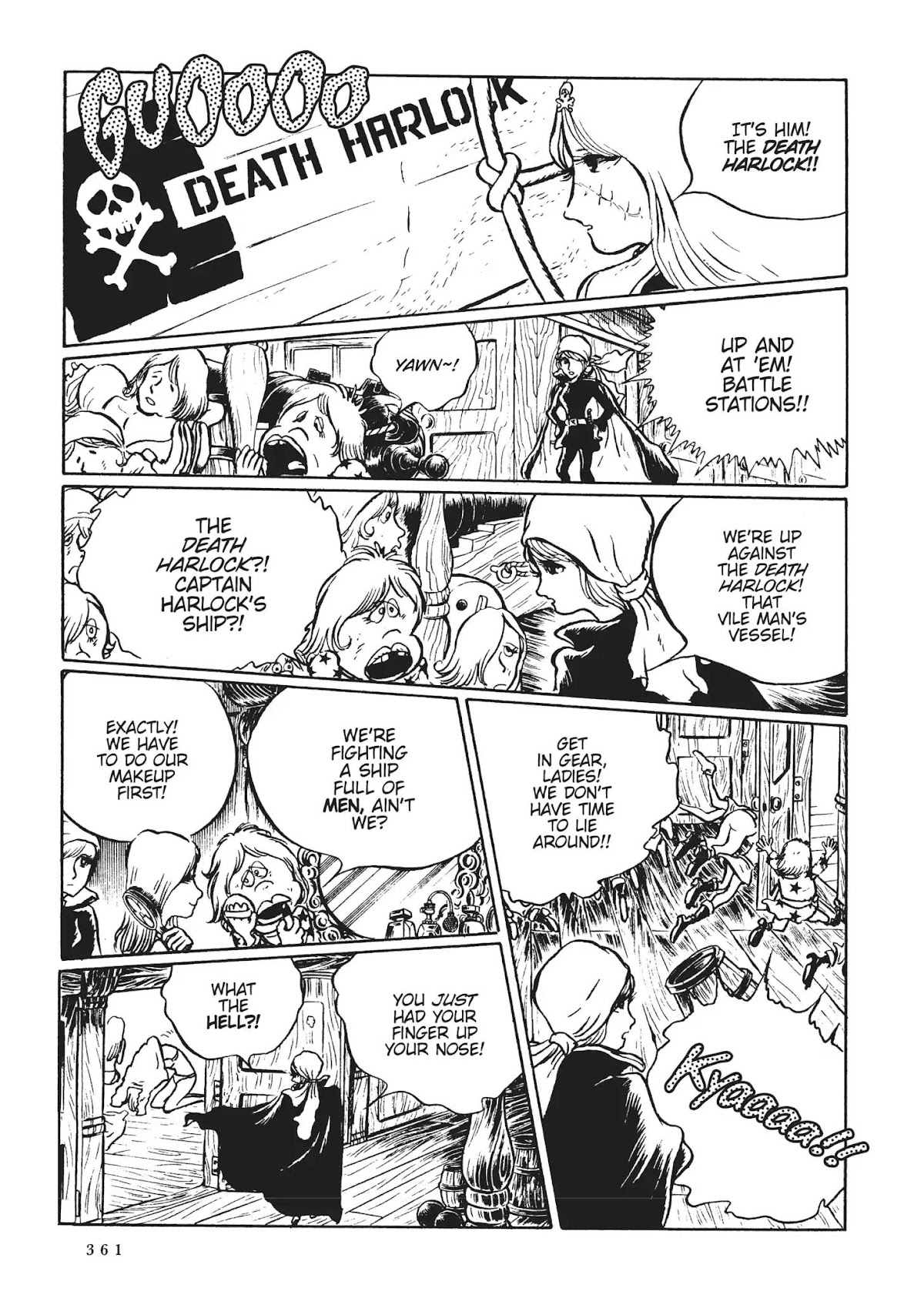 Uchuu Kaizoku Captain Harlock Chapter 55.5 page 8 - Vol.3 Bonus Chapter [END]