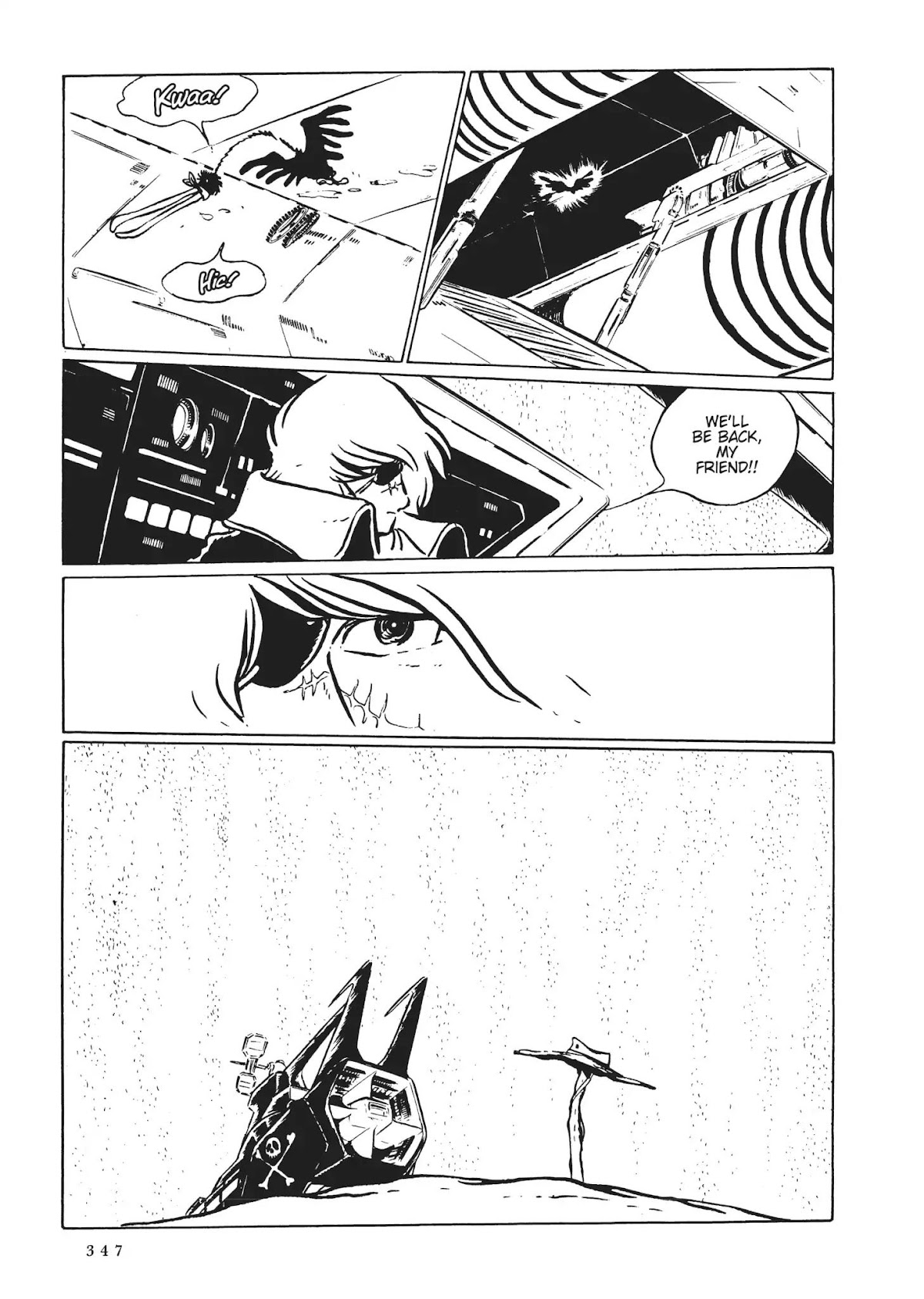Uchuu Kaizoku Captain Harlock Chapter 55 page 12 - Chapter 55