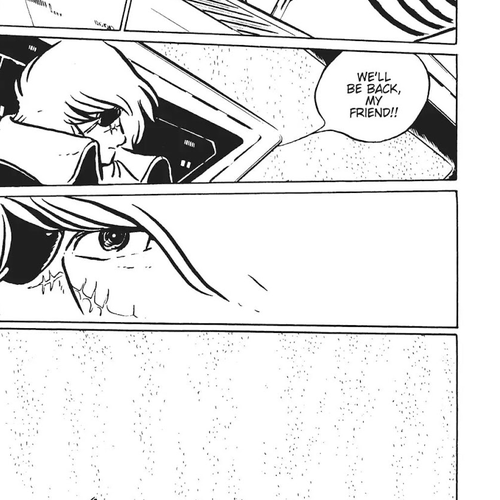 Uchuu Kaizoku Captain Harlock Chapter 55 cover