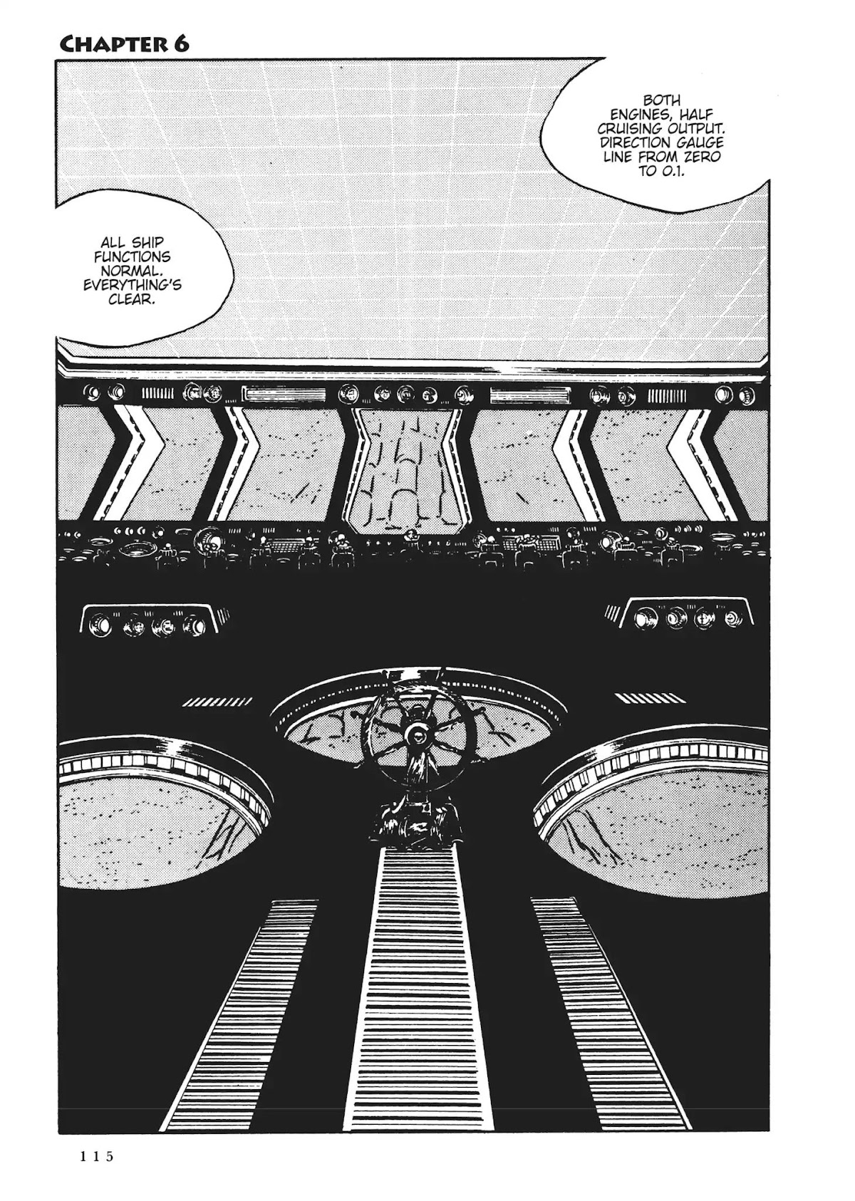 Uchuu Kaizoku Captain Harlock Chapter 6 page 1 - Chapter 6