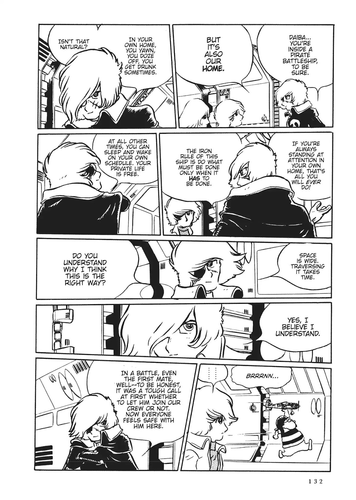 Uchuu Kaizoku Captain Harlock Chapter 6 page 16 - Chapter 6