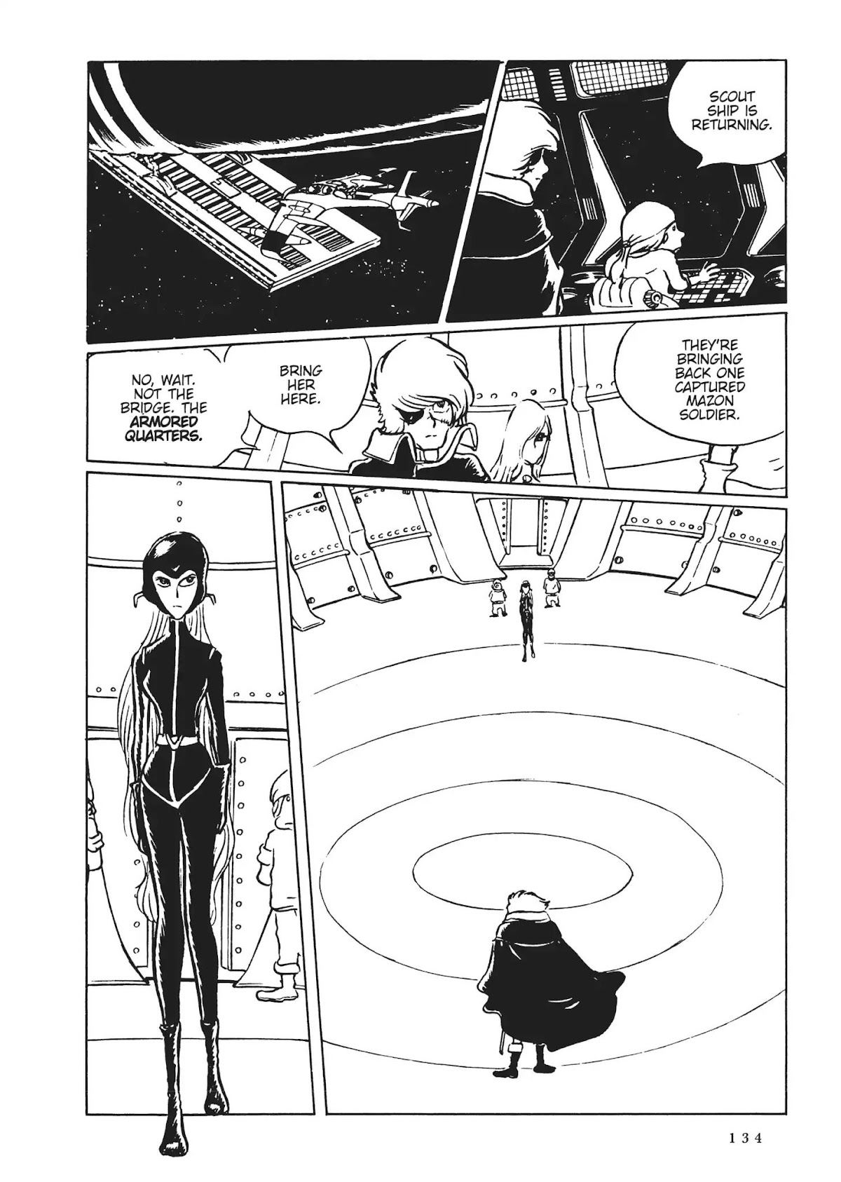 Uchuu Kaizoku Captain Harlock Chapter 6 page 18 - Chapter 6