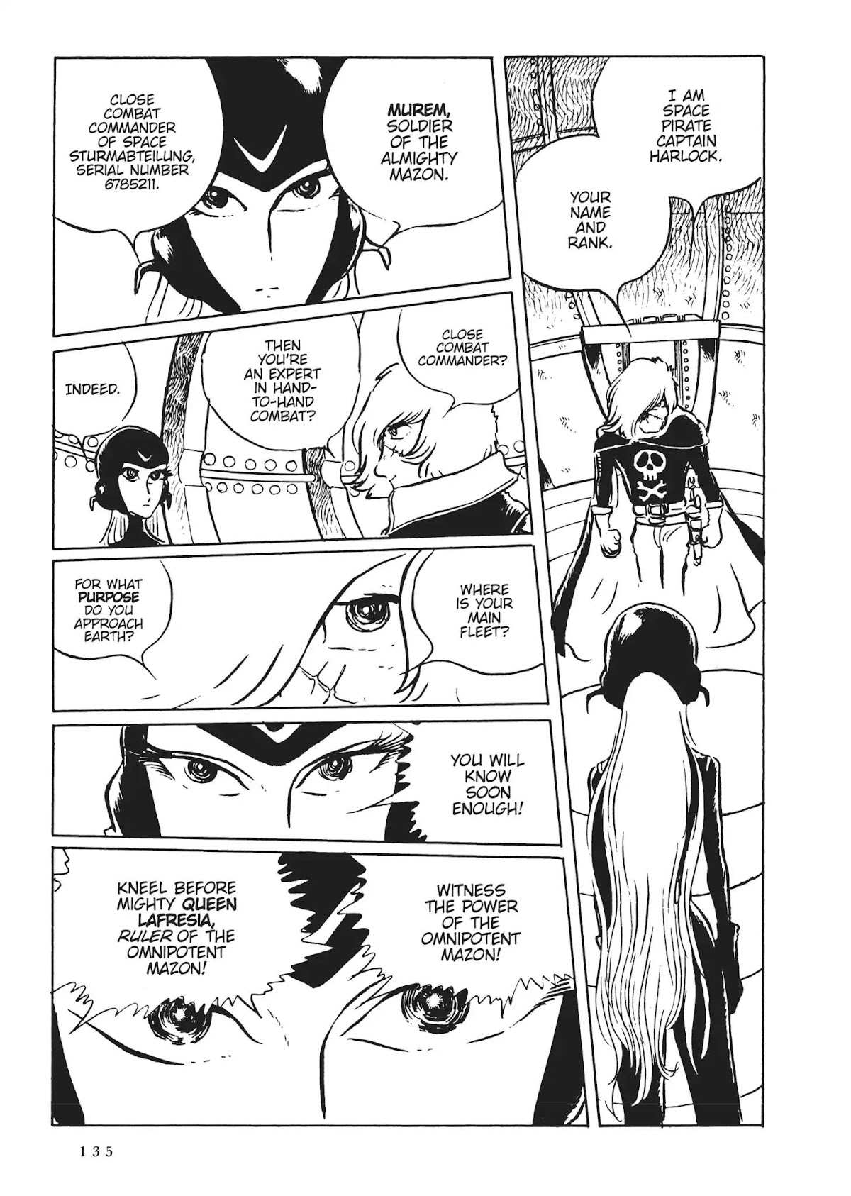 Uchuu Kaizoku Captain Harlock Chapter 6 page 19 - Chapter 6