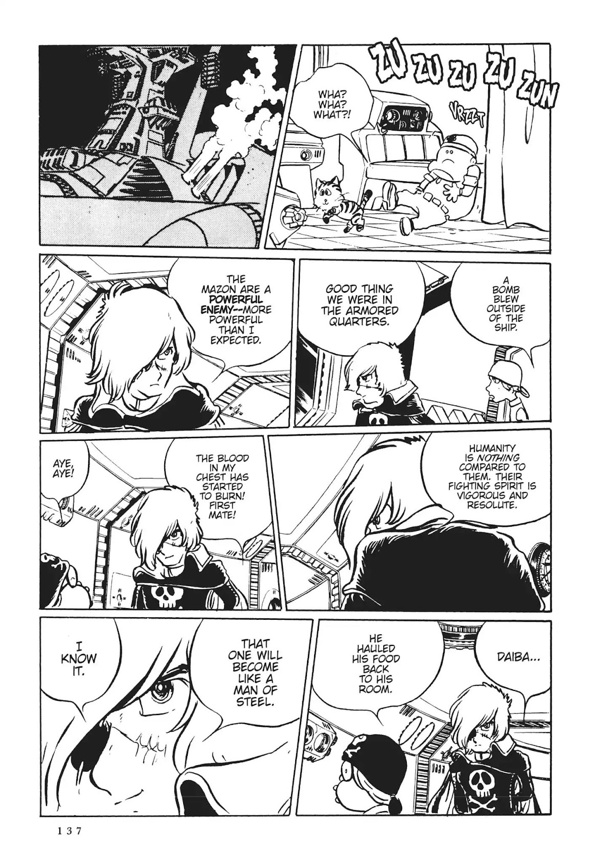 Uchuu Kaizoku Captain Harlock Chapter 6 page 21 - Chapter 6