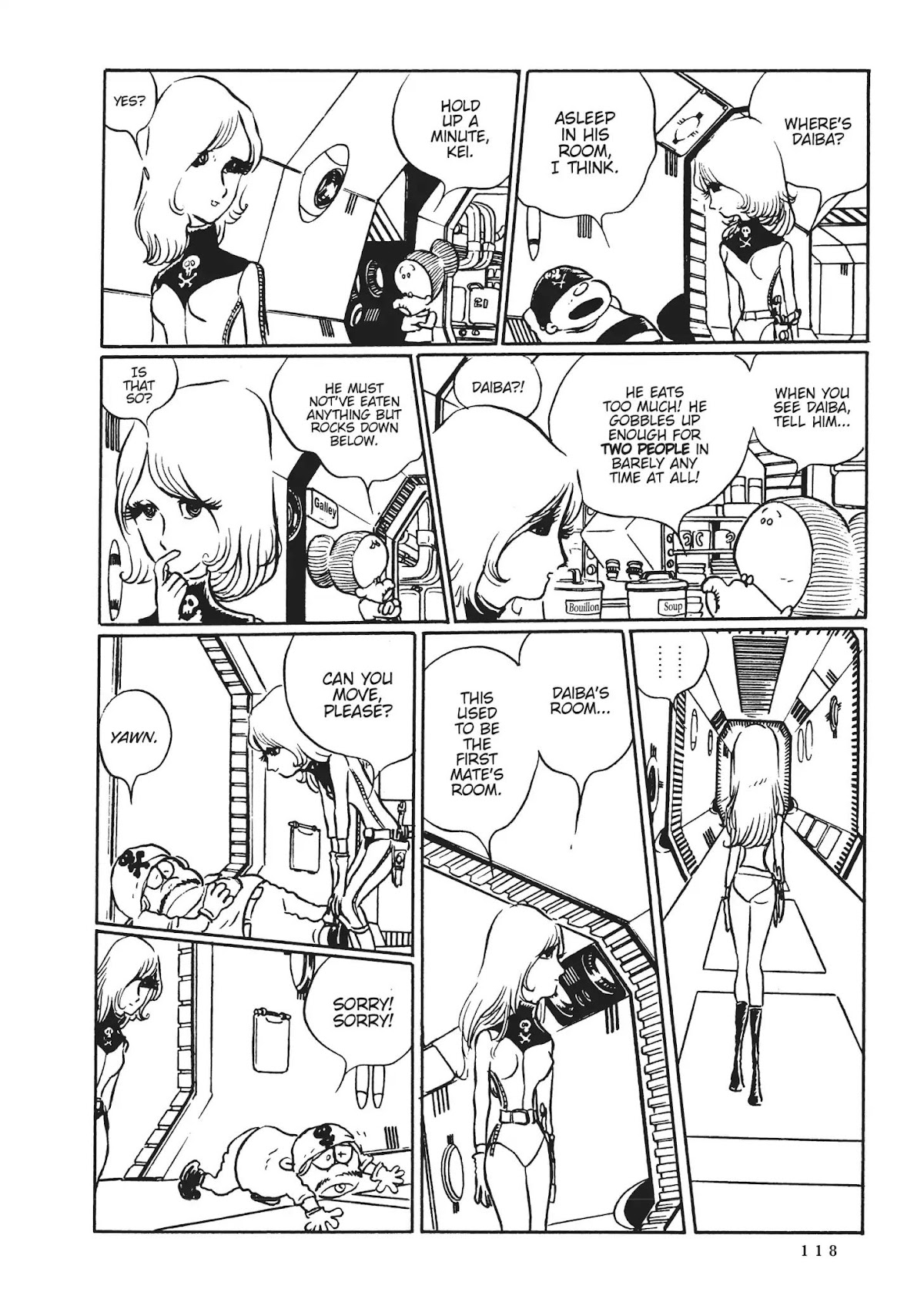 Uchuu Kaizoku Captain Harlock Chapter 6 page 3 - Chapter 6