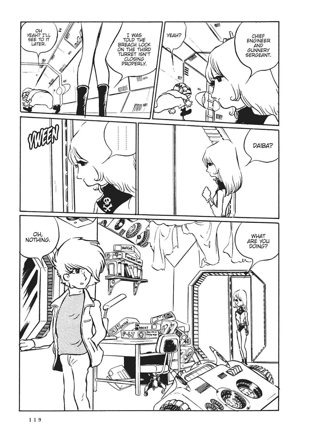 Uchuu Kaizoku Captain Harlock Chapter 6 page 4 - Chapter 6