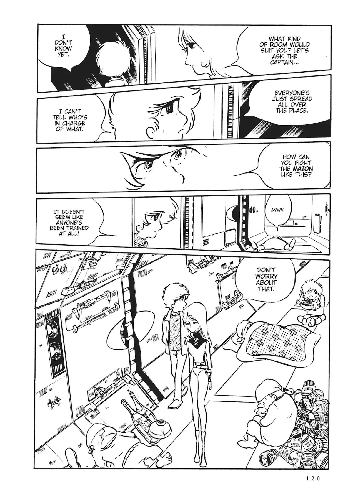 Uchuu Kaizoku Captain Harlock Chapter 6 page 5 - Chapter 6