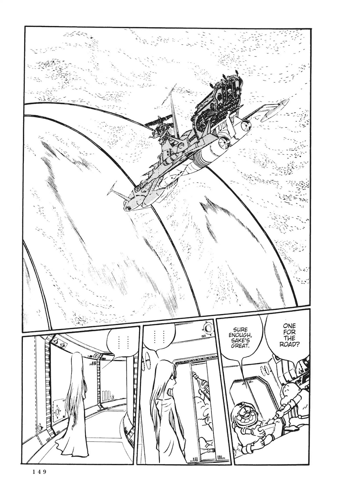 Uchuu Kaizoku Captain Harlock Chapter 7 page 10 - Chapter 7