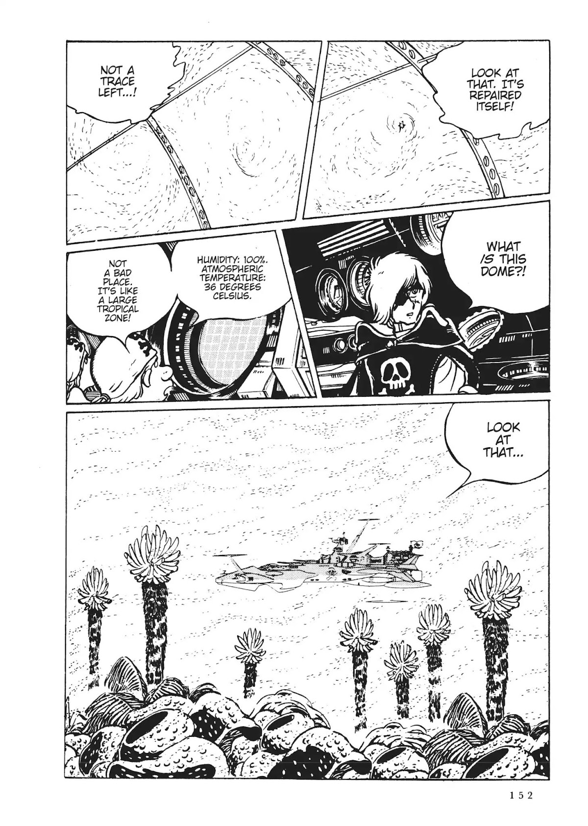 Uchuu Kaizoku Captain Harlock Chapter 7 page 13 - Chapter 7