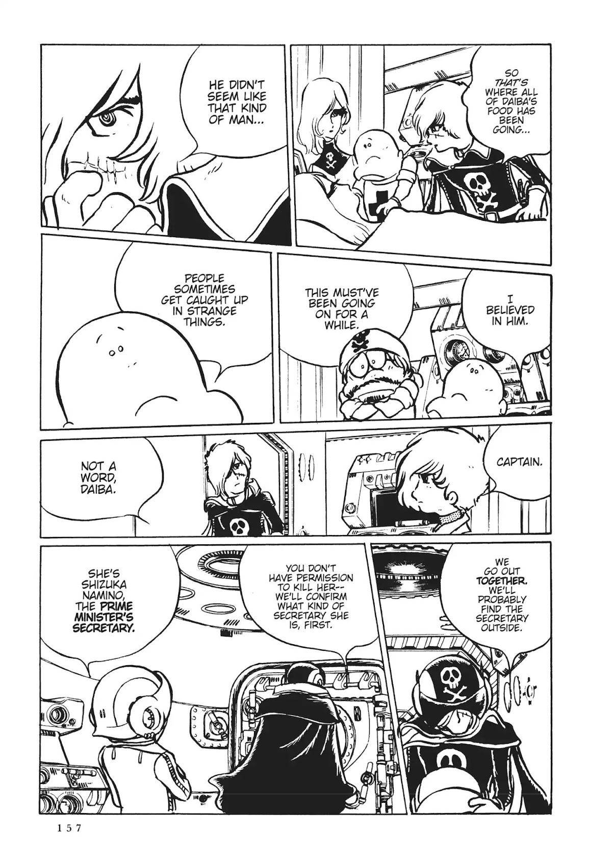 Uchuu Kaizoku Captain Harlock Chapter 7 page 18 - Chapter 7