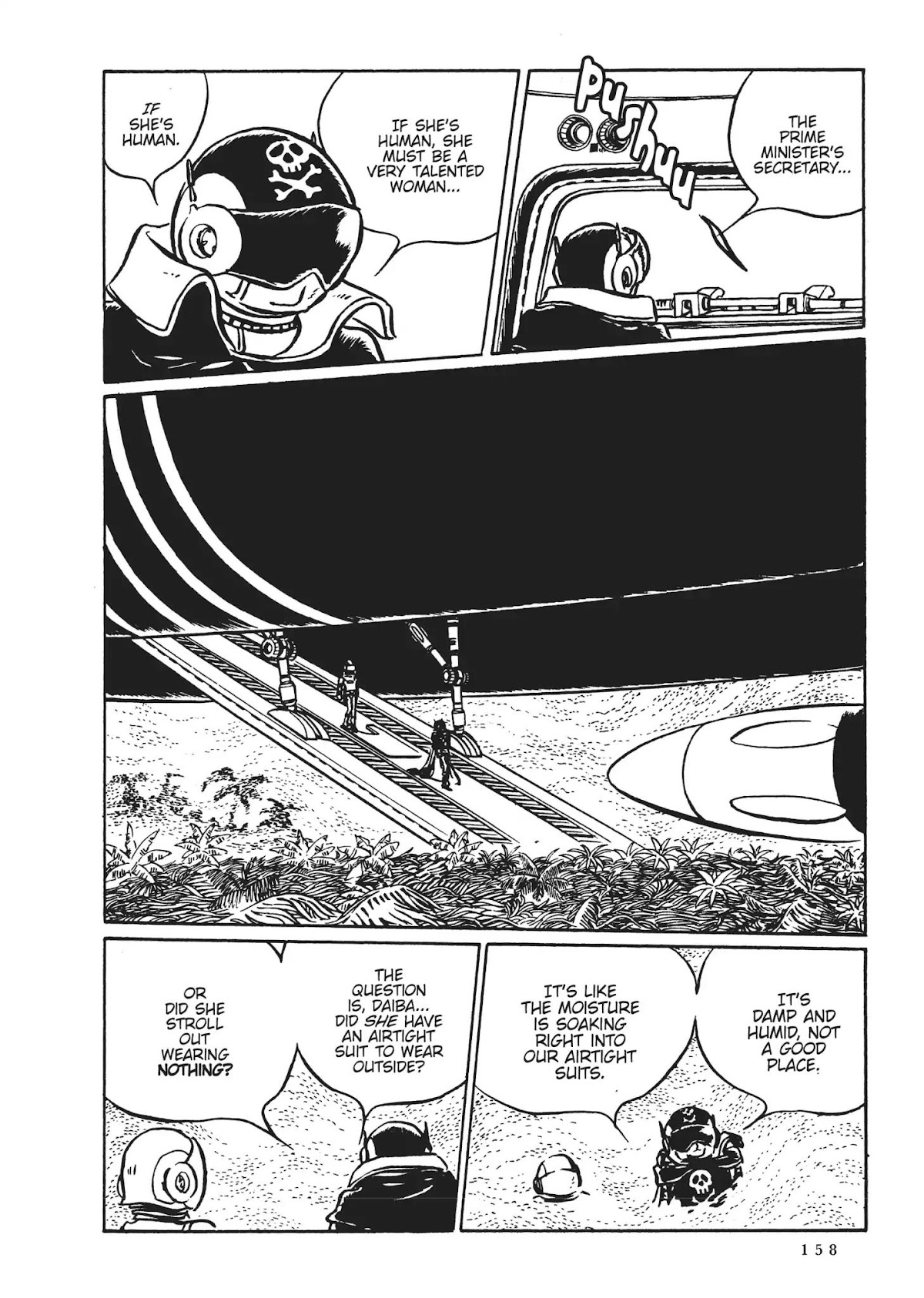 Uchuu Kaizoku Captain Harlock Chapter 7 page 19 - Chapter 7