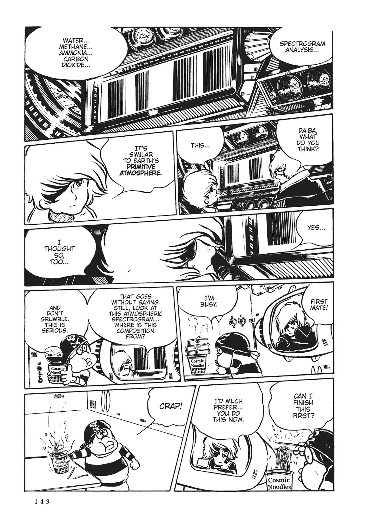 Uchuu Kaizoku Captain Harlock Chapter 7 page 4 - Chapter 7