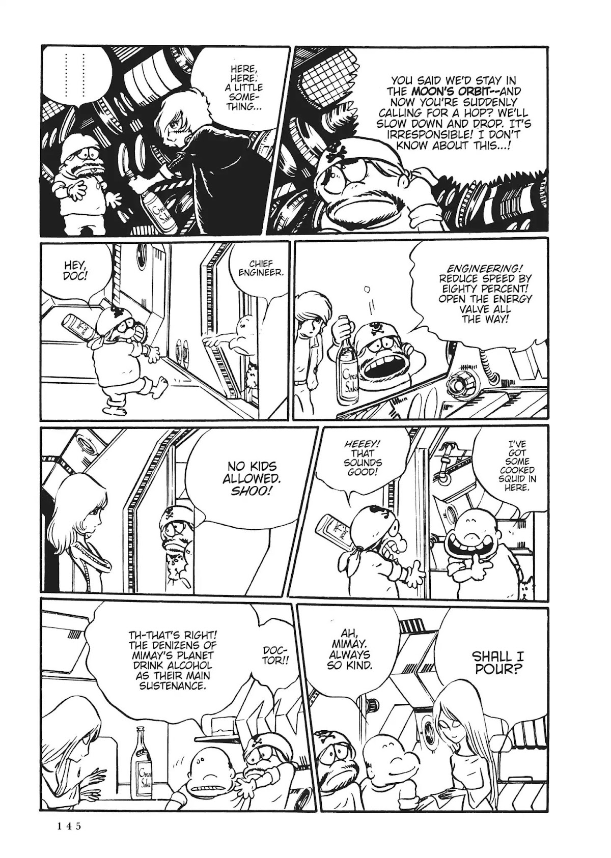 Uchuu Kaizoku Captain Harlock Chapter 7 page 6 - Chapter 7