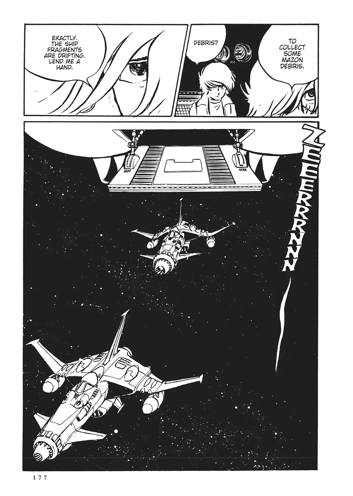 Uchuu Kaizoku Captain Harlock Chapter 8 page 10 - Chapter 8