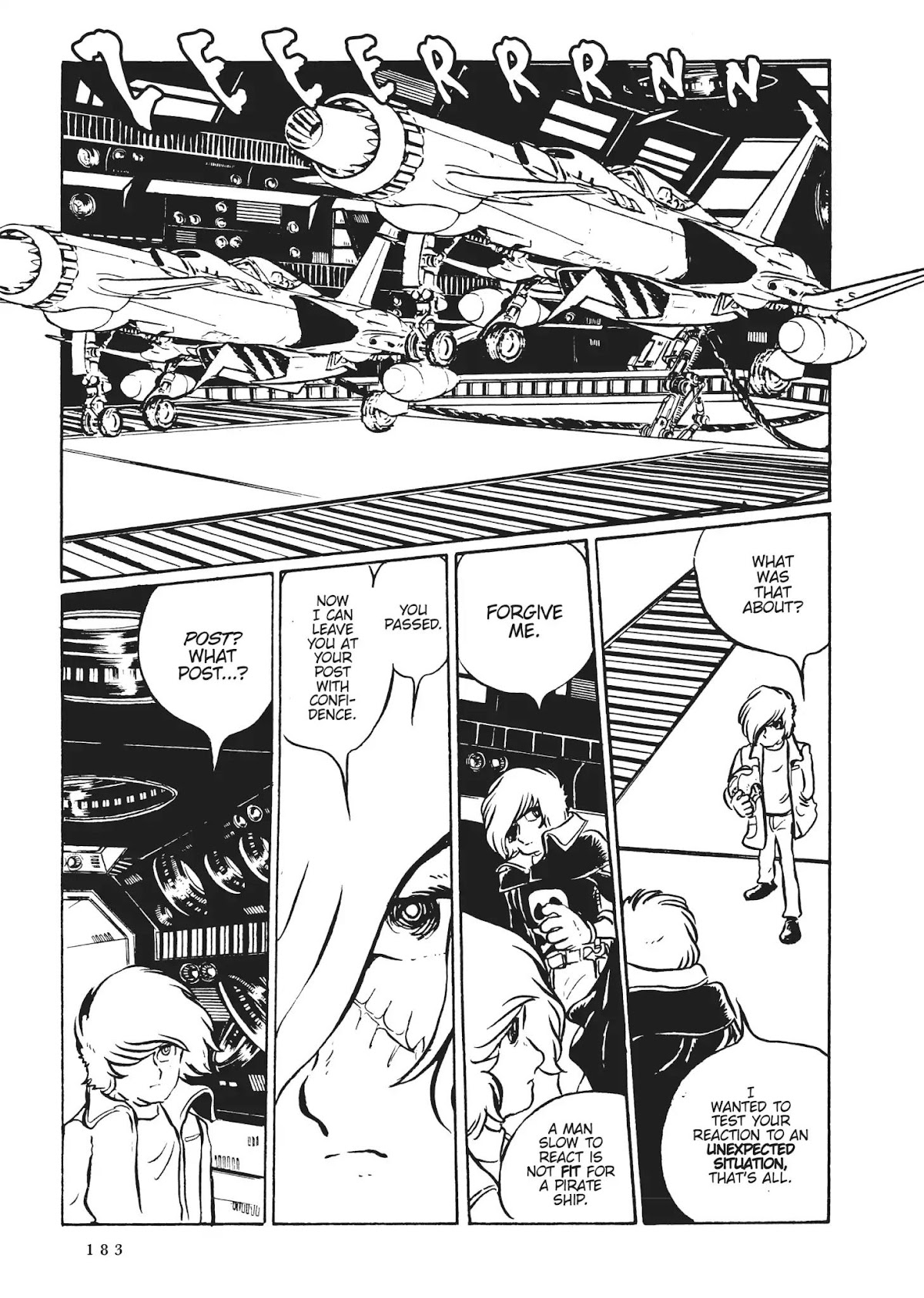 Uchuu Kaizoku Captain Harlock Chapter 8 page 16 - Chapter 8