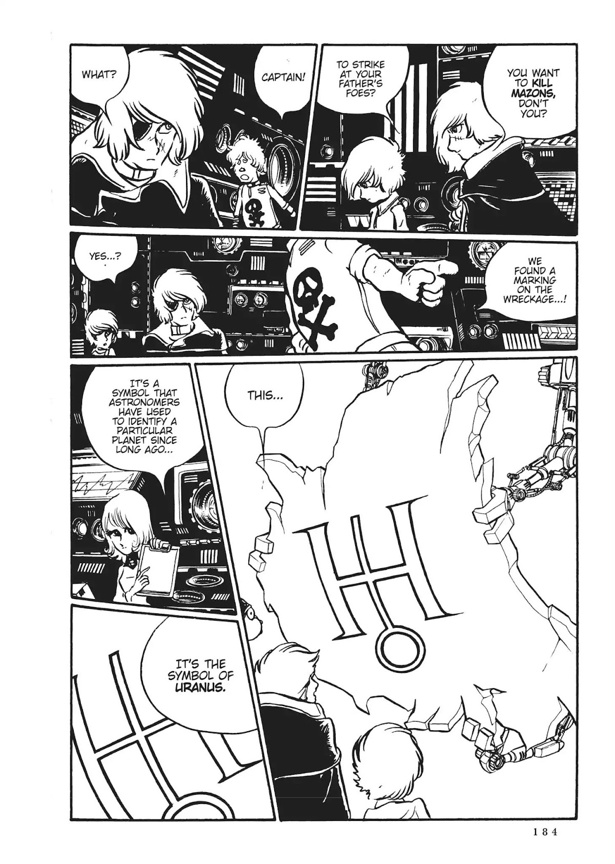 Uchuu Kaizoku Captain Harlock Chapter 8 page 17 - Chapter 8