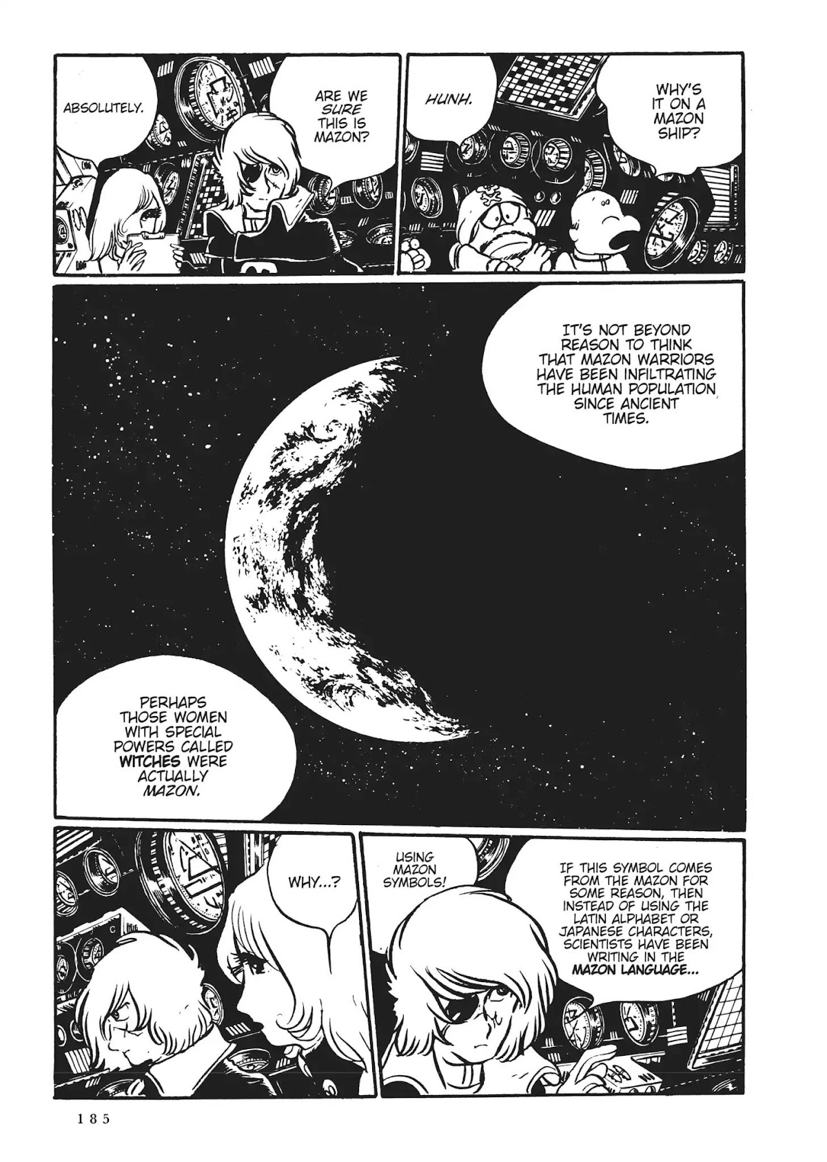 Uchuu Kaizoku Captain Harlock Chapter 8 page 18 - Chapter 8