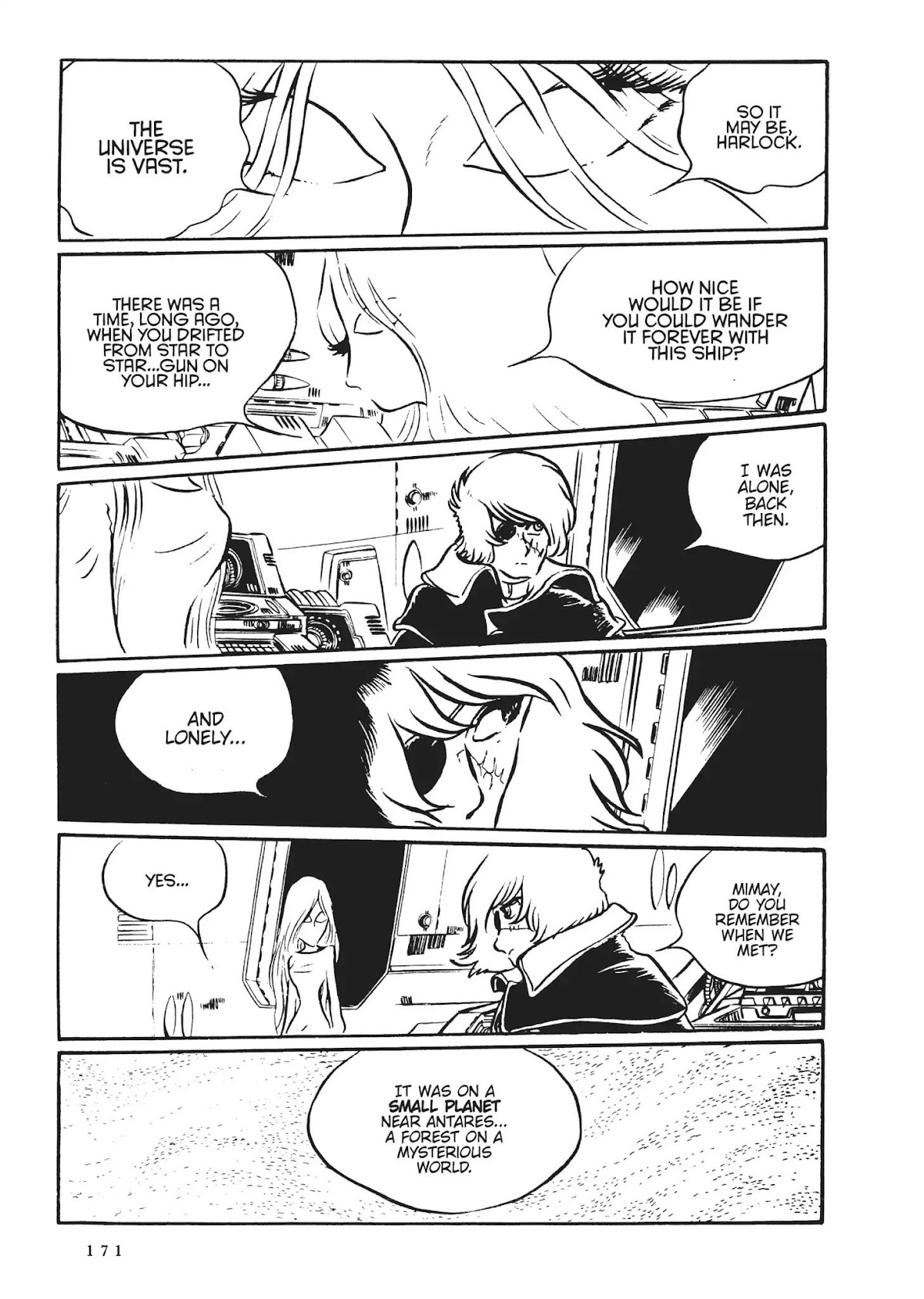 Uchuu Kaizoku Captain Harlock Chapter 8 page 4 - Chapter 8