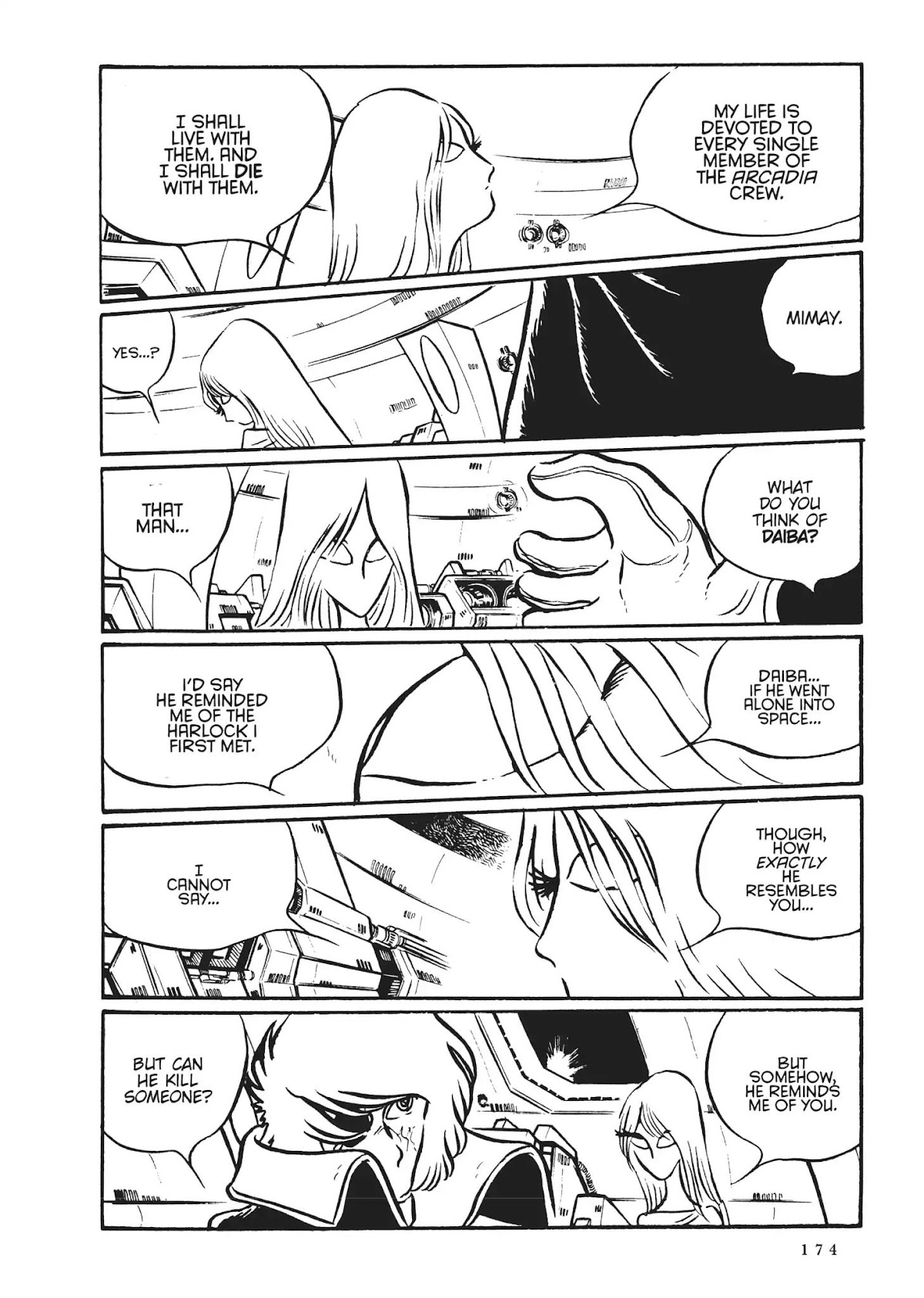 Uchuu Kaizoku Captain Harlock Chapter 8 page 7 - Chapter 8
