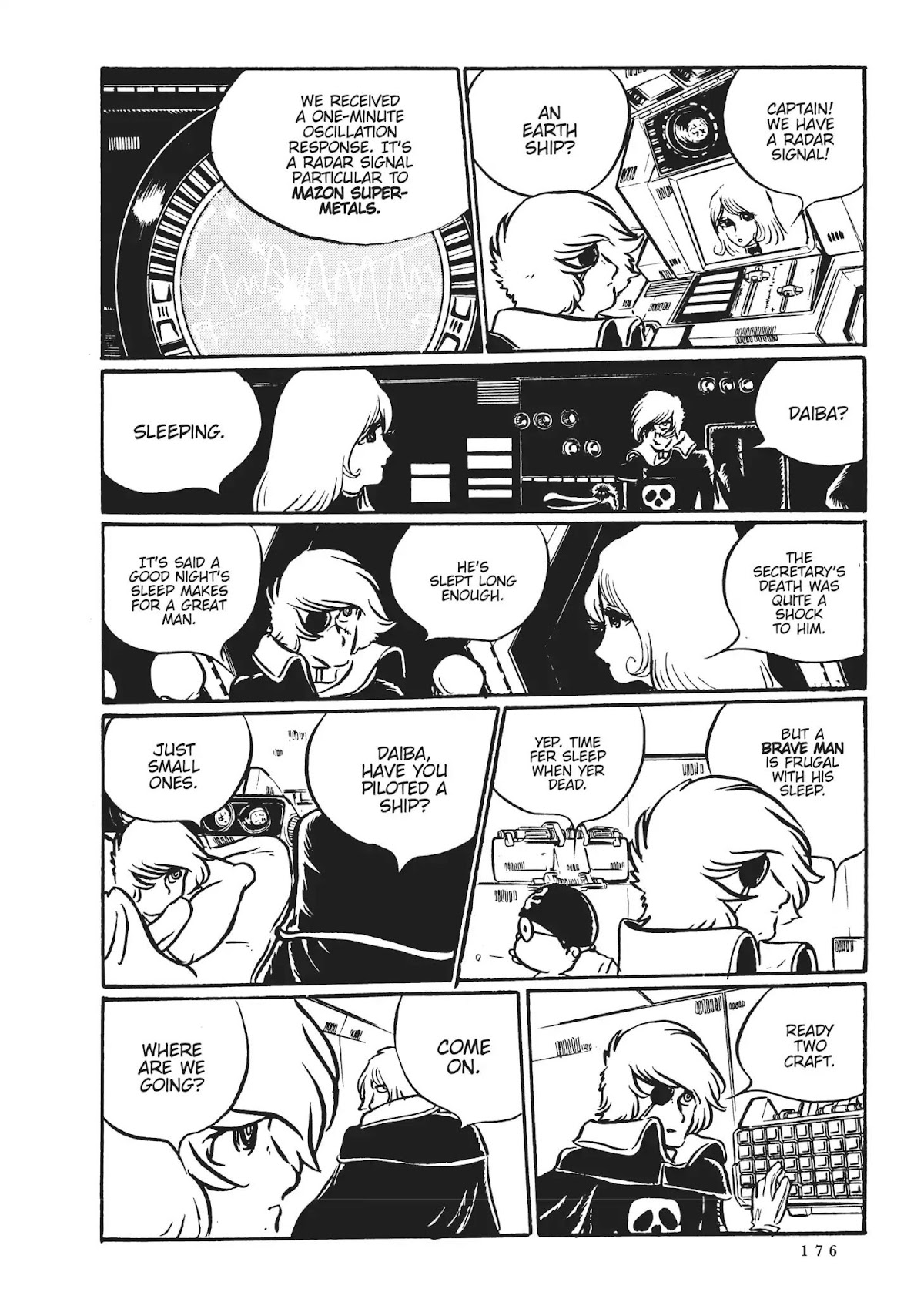 Uchuu Kaizoku Captain Harlock Chapter 8 page 9 - Chapter 8