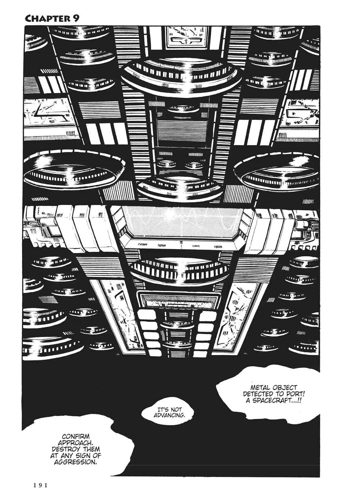 Uchuu Kaizoku Captain Harlock Chapter 9 page 1 - Chapter 9