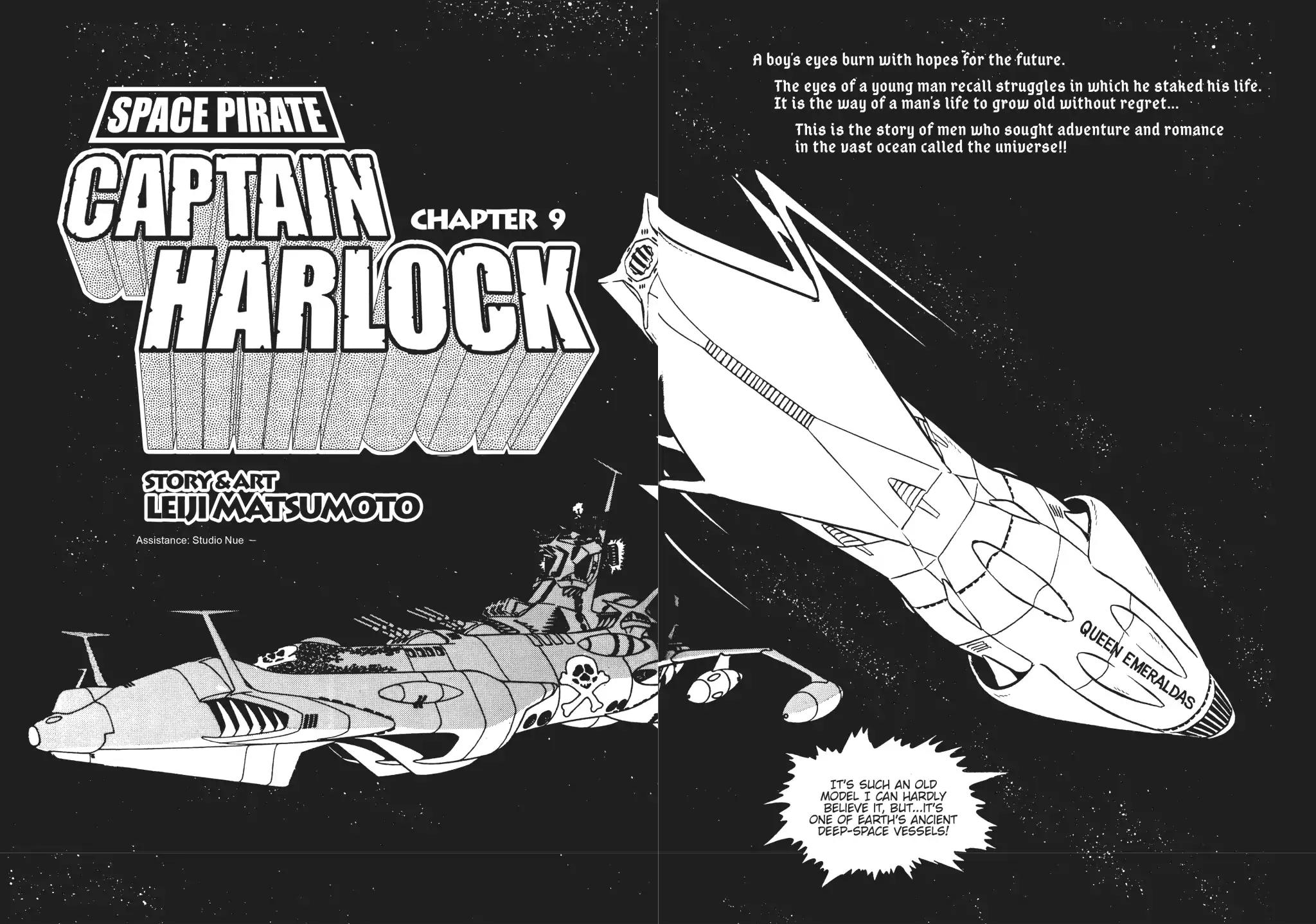 Uchuu Kaizoku Captain Harlock Chapter 9 page 2 - Chapter 9