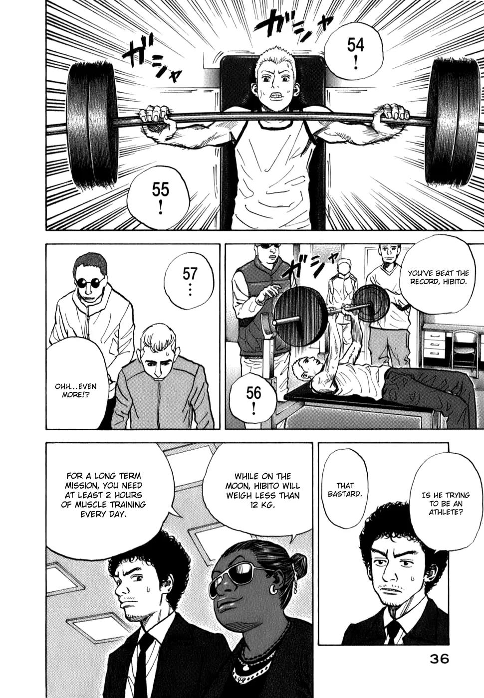 Uchuu Kyoudai Chapter 10 page 11 - Chapter 10 : Samurai and Peanuts
