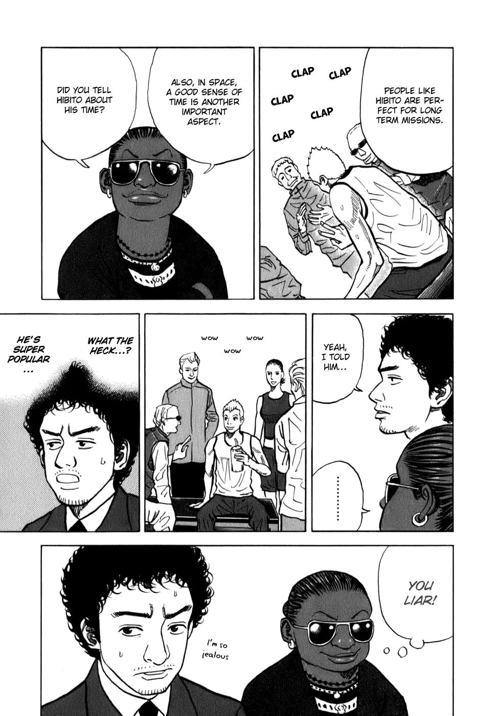 Uchuu Kyoudai Chapter 10 page 12 - Chapter 10 : Samurai and Peanuts