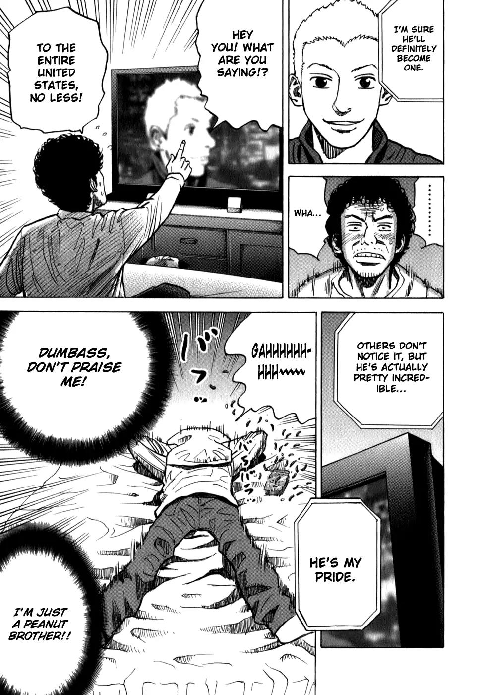 Uchuu Kyoudai Chapter 10 page 18 - Chapter 10 : Samurai and Peanuts