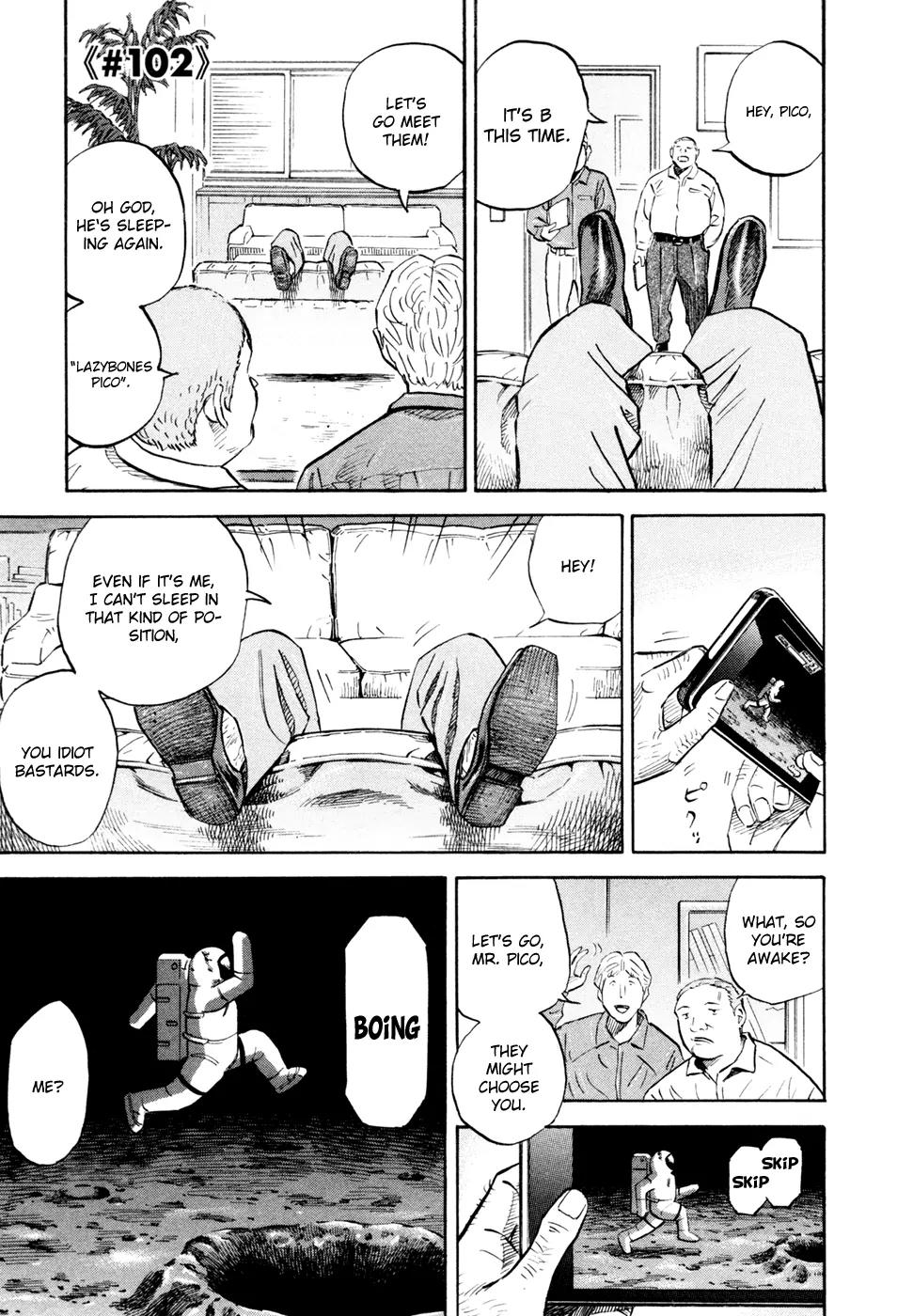Uchuu Kyoudai Chapter 102 page 2 - Chapter 102