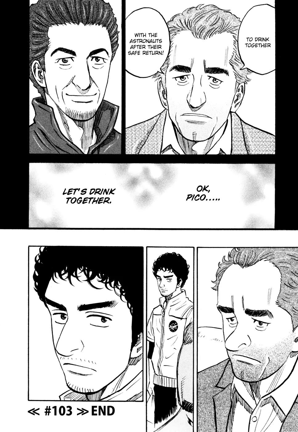 Uchuu Kyoudai Chapter 103 page 21 - Chapter 103