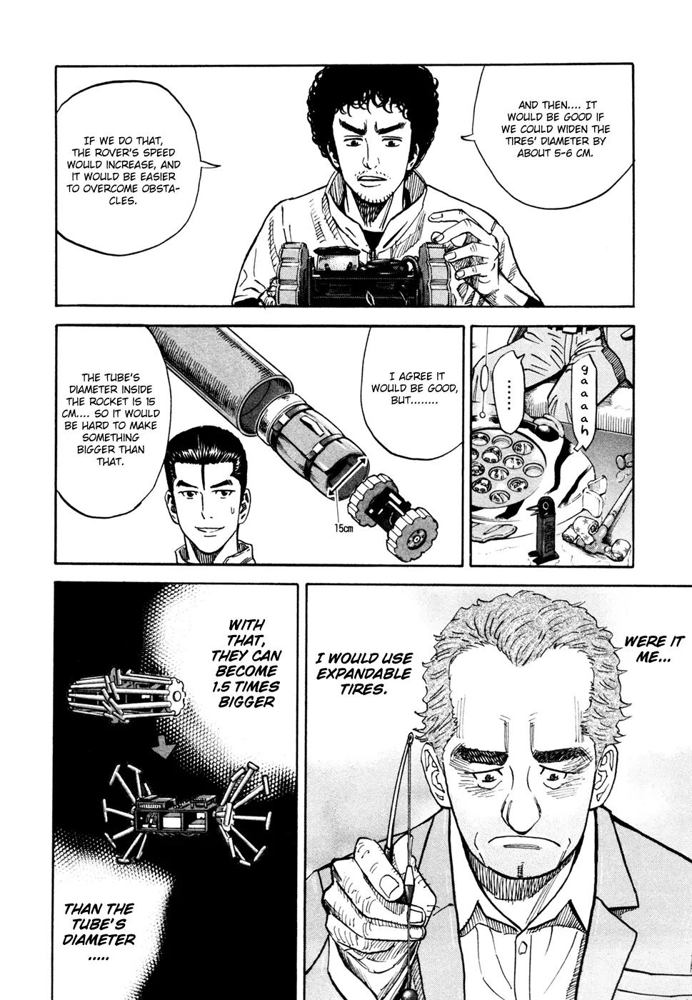 Uchuu Kyoudai Chapter 105 page 17 - Chapter 105 : The Engineer's Switch