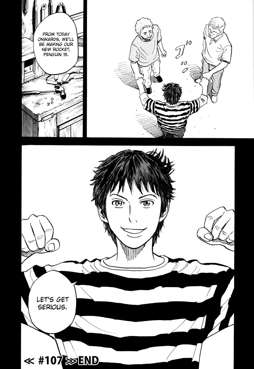 Uchuu Kyoudai Chapter 107 page 21 - Chapter 107