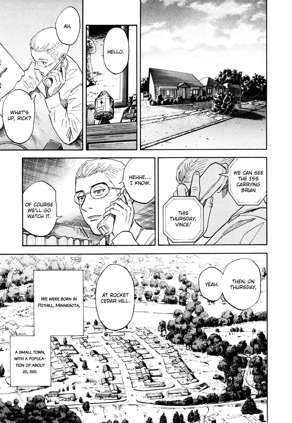 Uchuu Kyoudai Chapter 108 page 10 - Chapter 108