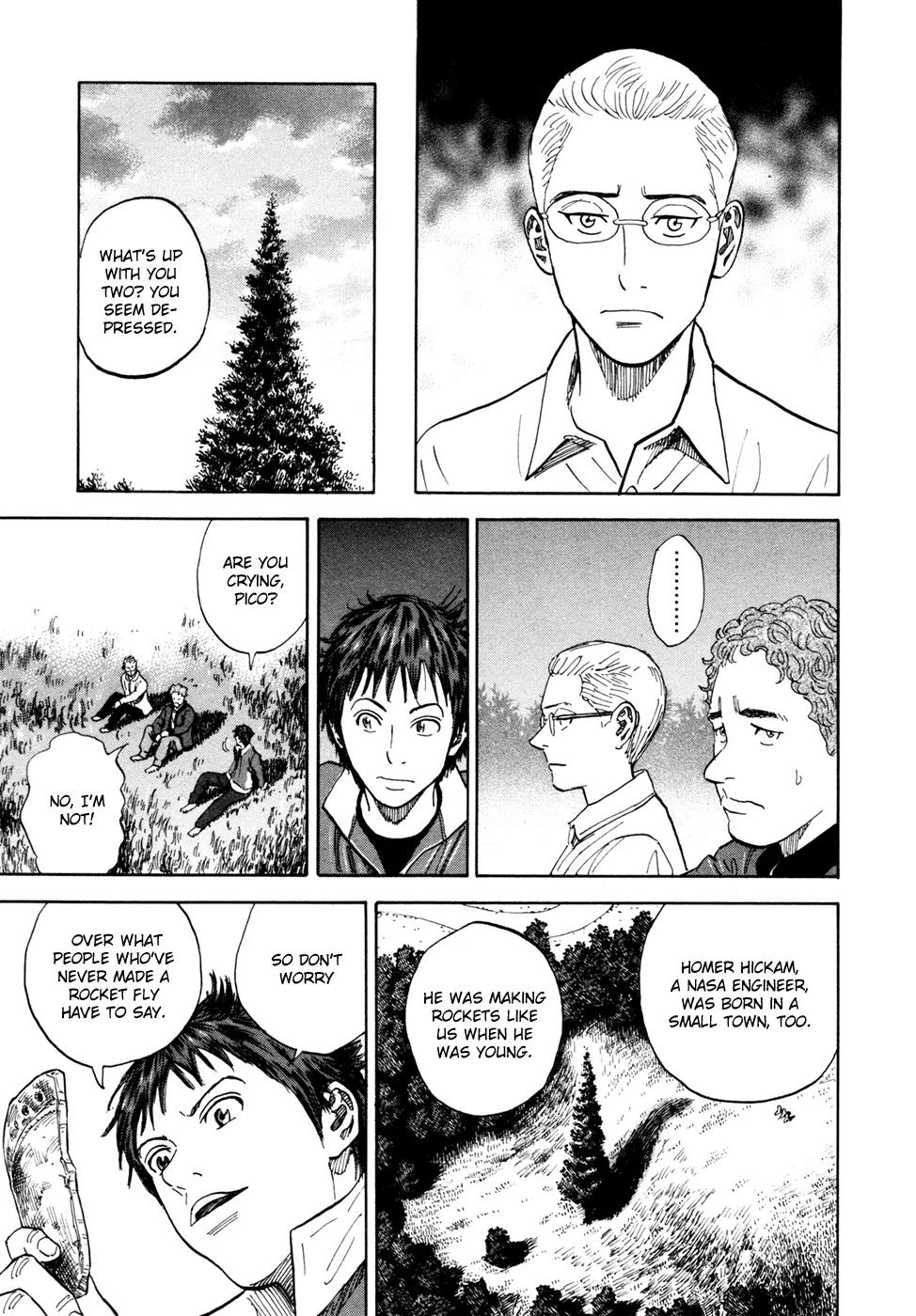 Uchuu Kyoudai Chapter 108 page 16 - Chapter 108