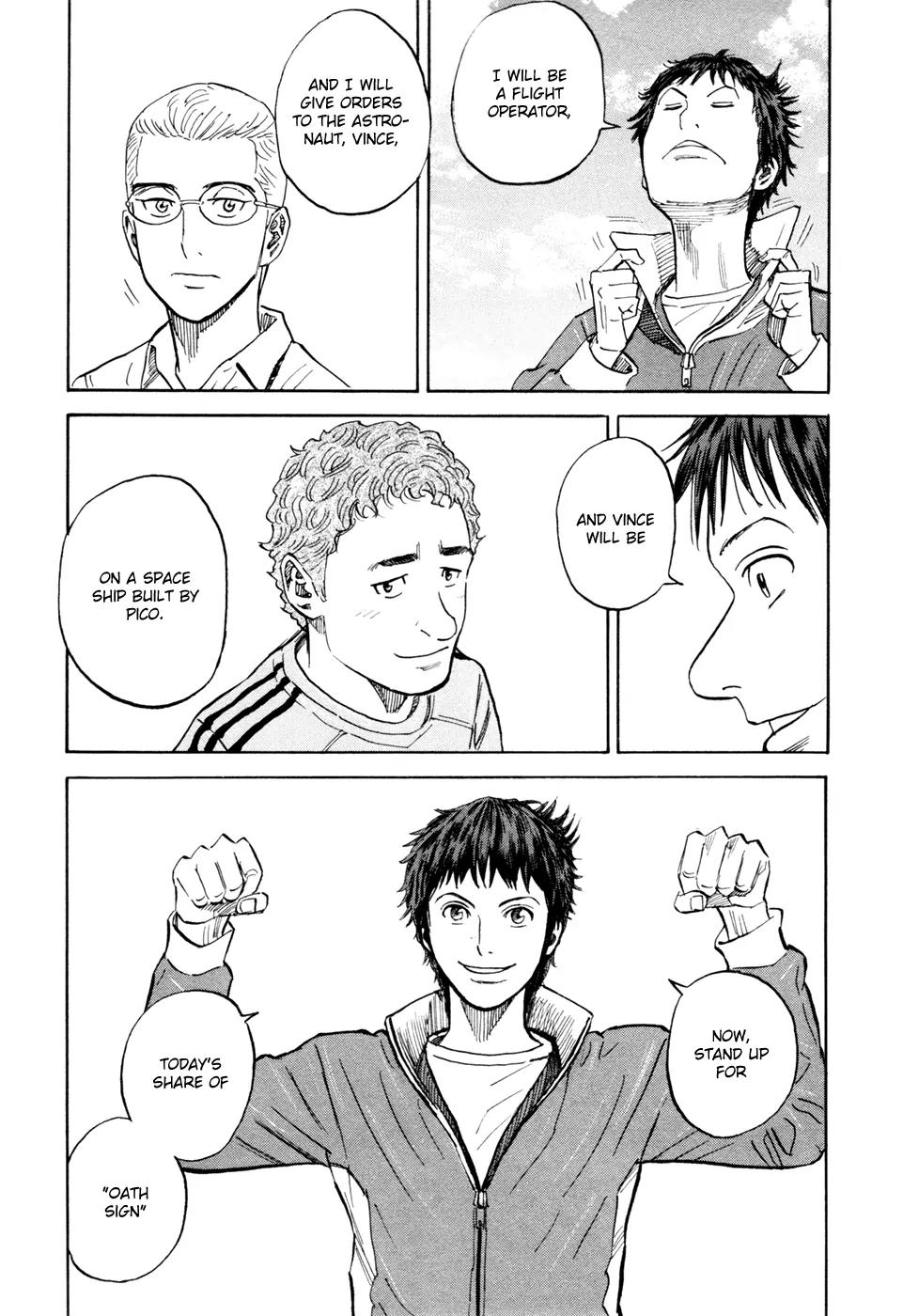 Uchuu Kyoudai Chapter 108 page 8 - Chapter 108