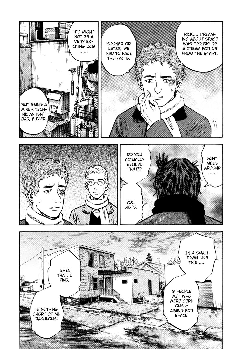 Uchuu Kyoudai Chapter 109 page 12 - Chapter 109: Oath Sign