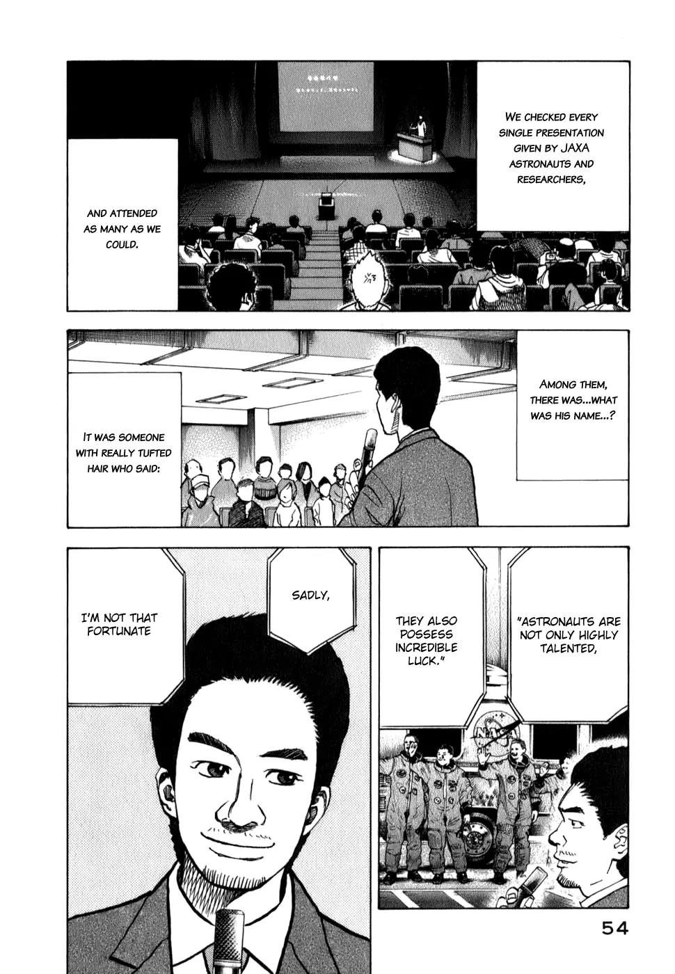 Uchuu Kyoudai Chapter 11 page 8 - Chapter 11 : Lingering Etcetera