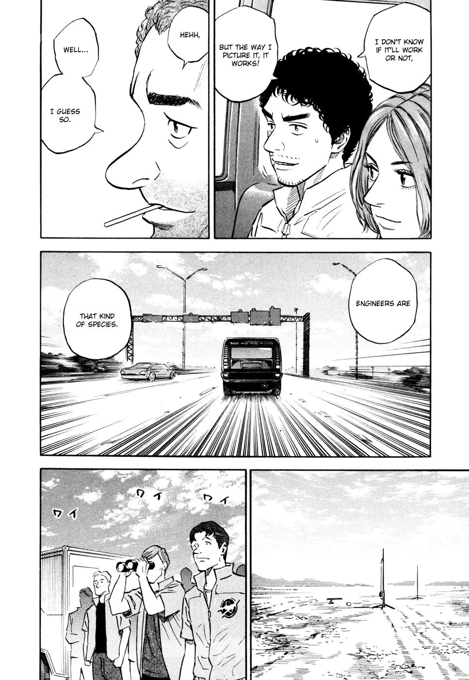 Uchuu Kyoudai Chapter 111 page 19 - Chapter 111: Space Development - Abridged