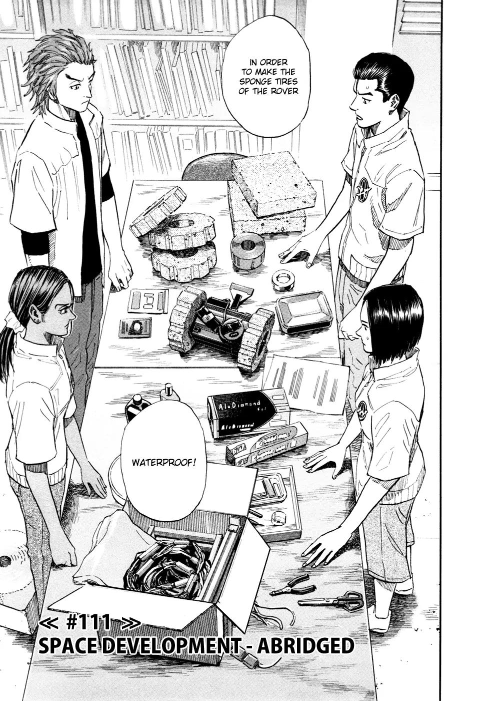 Uchuu Kyoudai Chapter 111 page 4 - Chapter 111: Space Development - Abridged