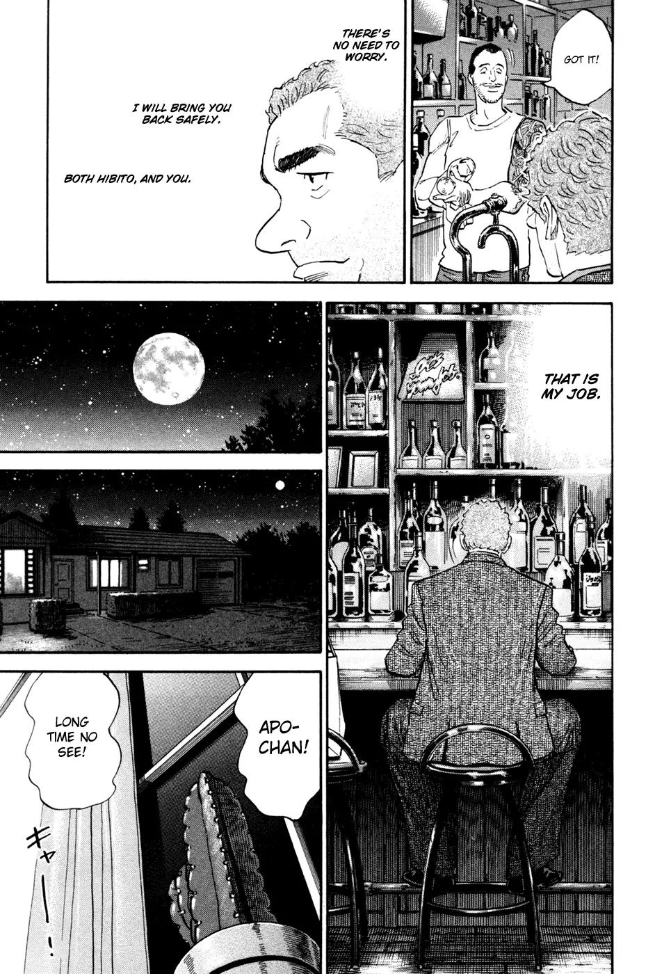 Uchuu Kyoudai Chapter 113 page 14 - Chapter 113: The People Waiting for Hibito