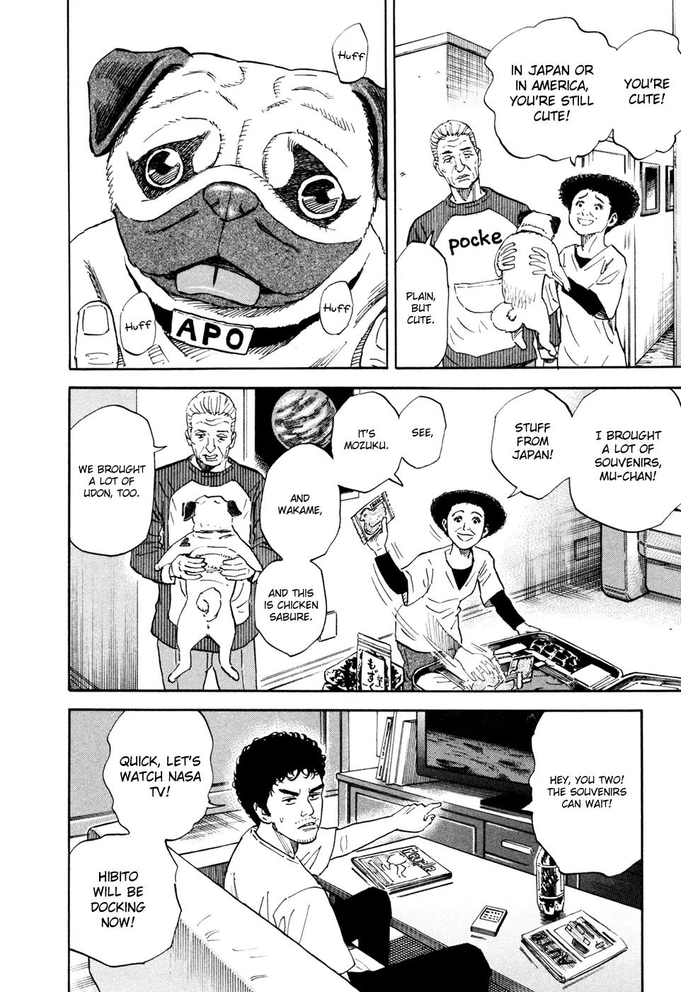Uchuu Kyoudai Chapter 113 page 15 - Chapter 113: The People Waiting for Hibito