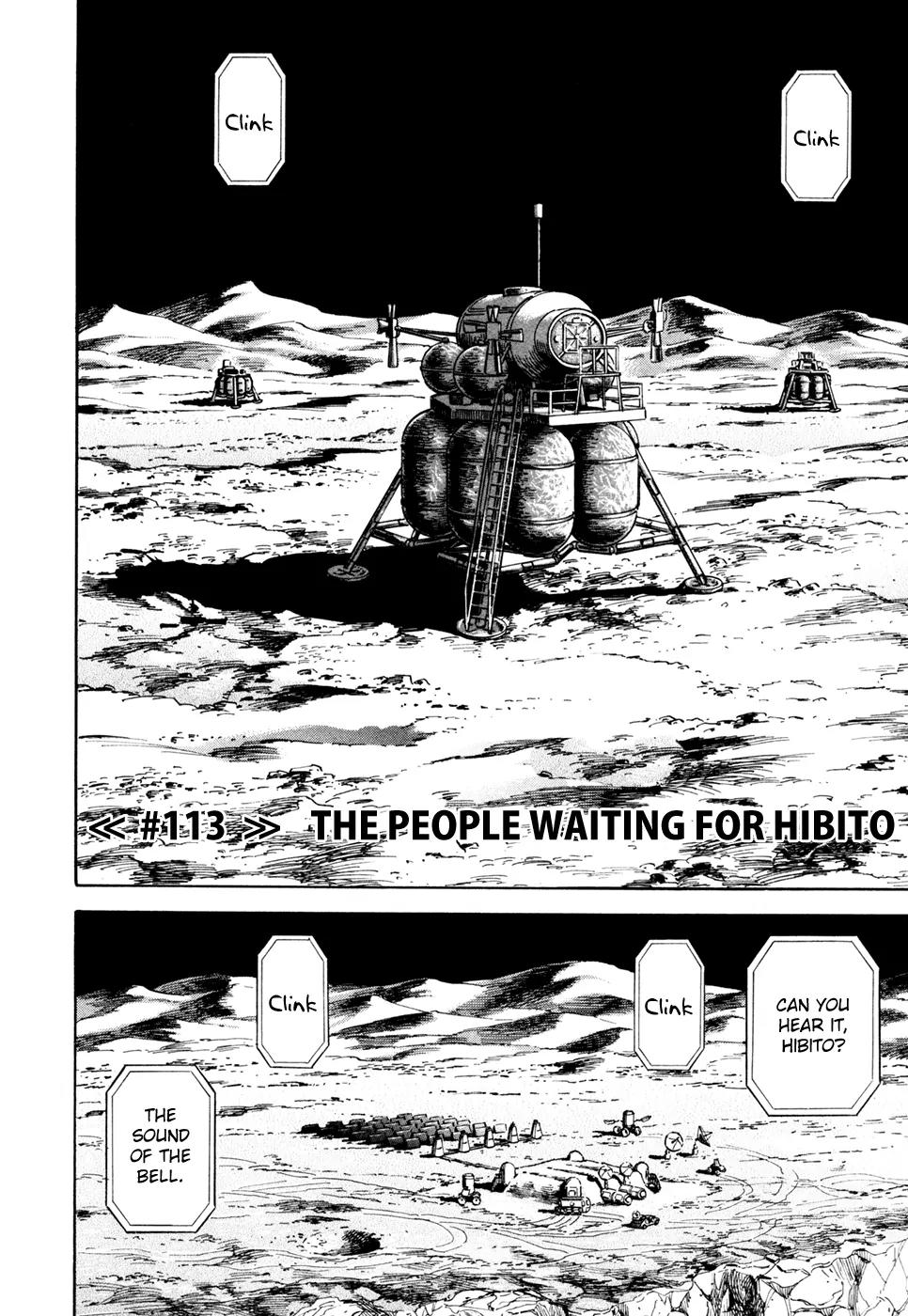 Uchuu Kyoudai Chapter 113 page 3 - Chapter 113: The People Waiting for Hibito