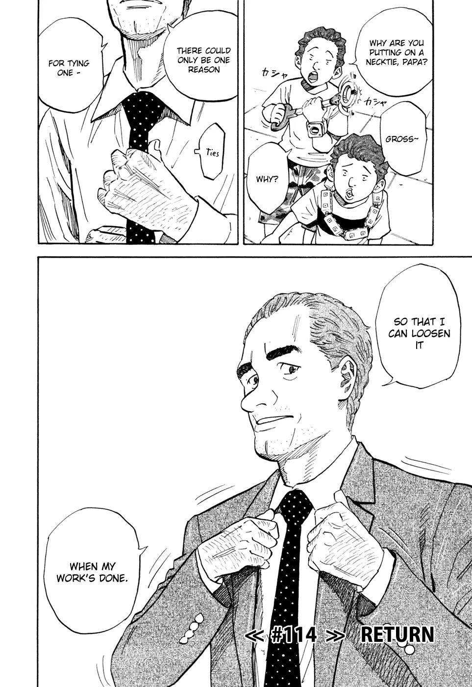 Uchuu Kyoudai Chapter 114 page 3 - Chapter 114: Return
