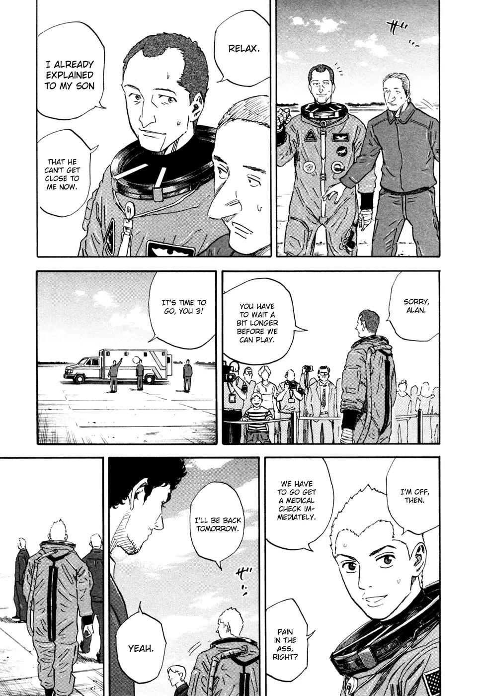 Uchuu Kyoudai Chapter 115 page 6 - Chapter 115: Presentiment