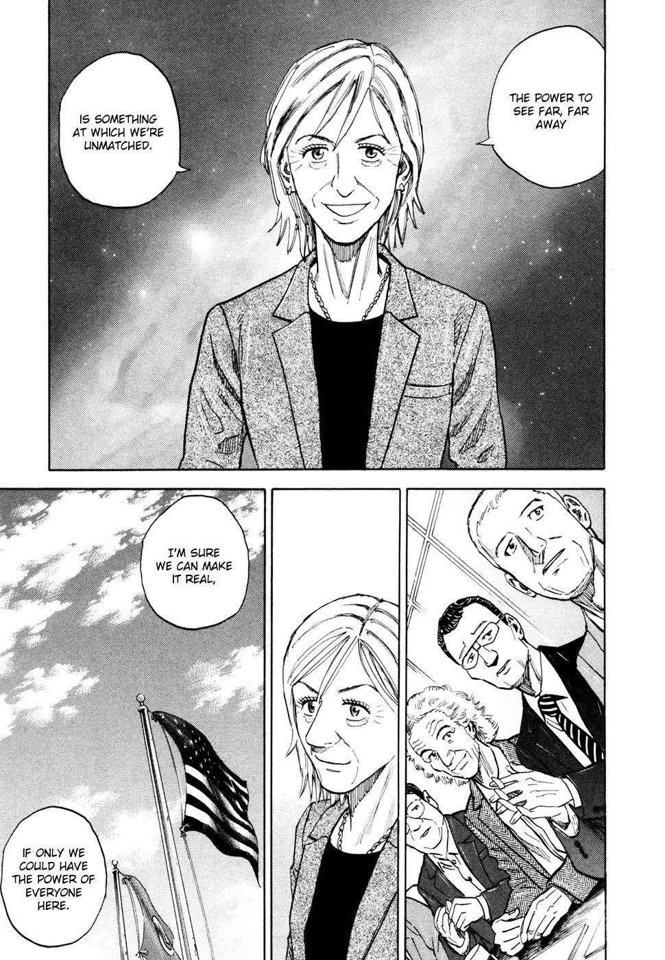 Uchuu Kyoudai Chapter 116 page 10 - Chapter 116: The Person Wishing for Far, Far Away