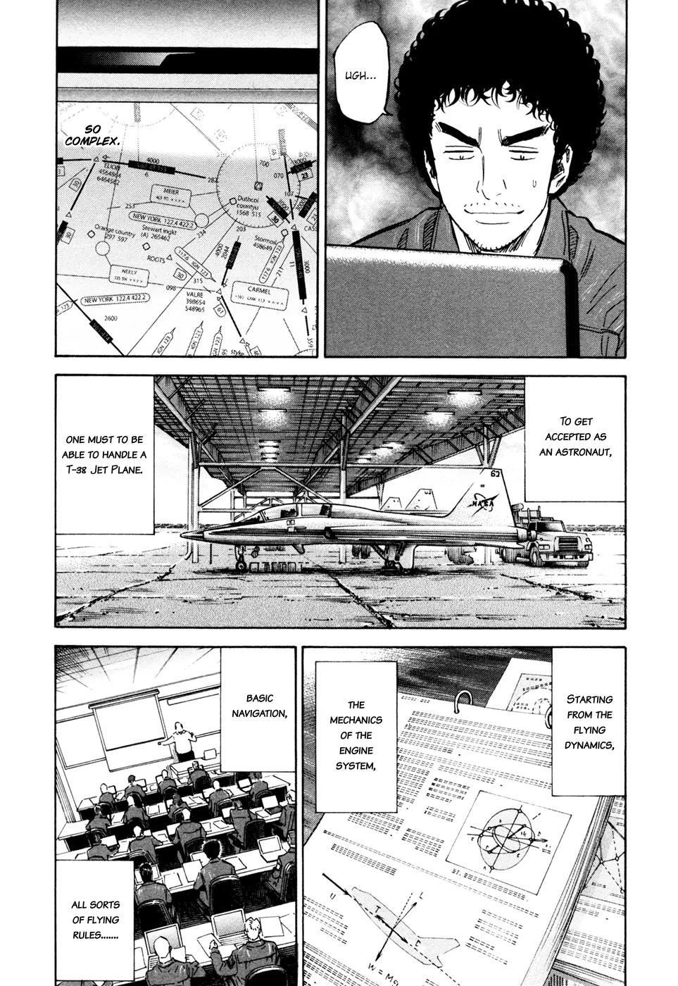 Uchuu Kyoudai Chapter 116 page 12 - Chapter 116: The Person Wishing for Far, Far Away